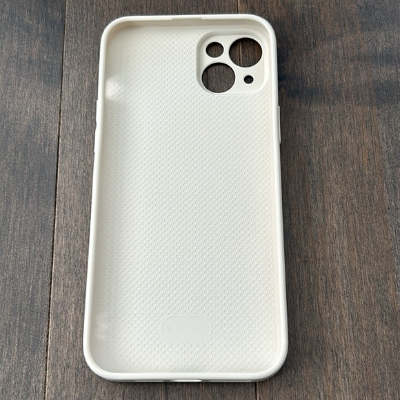 iPhone 14 PLUS “Auntie” Heart Phone Case, Cream Beige Accessory Tech, Aunt - Picture 4 of 11